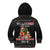 English Bulldog Show Up Christmas Kid Hoodie Funny Xmas Holiday Patterns - Wonder Print Shop