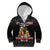 English Bulldog Show Up Christmas Kid Hoodie Funny Xmas Holiday Patterns - Wonder Print Shop