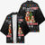 English Bulldog Show Up Christmas Kimono Funny Xmas Holiday Patterns - Wonder Print Shop