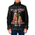 English Bulldog Show Up Christmas Padded Jacket Funny Xmas Holiday Patterns - Wonder Print Shop