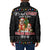 English Bulldog Show Up Christmas Padded Jacket Funny Xmas Holiday Patterns - Wonder Print Shop
