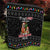 English Bulldog Show Up Christmas Quilt Funny Xmas Holiday Patterns - Wonder Print Shop