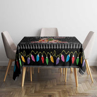 English Bulldog Show Up Christmas Tablecloth Funny Xmas Holiday Patterns - Wonder Print Shop