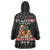 English Bulldog Show Up Christmas Wearable Blanket Hoodie Funny Xmas Holiday Patterns - Wonder Print Shop