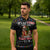 English Bulldog Show Up Christmas Zipper Polo Shirt Funny Xmas Holiday Patterns - Wonder Print Shop