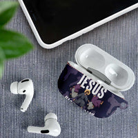 Jesus Has Your Back Jiu Jitsu Christmas AirPods Case Funny Xmas Holiday Patterns - Wonder Print Shop