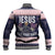 Jesus Has Your Back Jiu Jitsu Christmas Baseball Jacket Funny Xmas Holiday Patterns - Wonder Print Shop