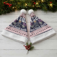 Jesus Has Your Back Jiu Jitsu Christmas Santa Hat Funny Xmas Holiday Patterns - Wonder Print Shop