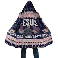 Jesus Has Your Back Jiu Jitsu Christmas Cloak Funny Xmas Holiday Patterns - Wonder Print Shop