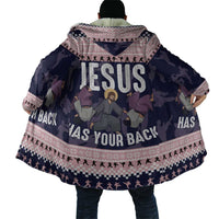 Jesus Has Your Back Jiu Jitsu Christmas Cloak Funny Xmas Holiday Patterns - Wonder Print Shop