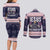 Jesus Has Your Back Jiu Jitsu Christmas Couples Matching Long Sleeve Bodycon Dress and Long Sleeve Button Shirt Funny Xmas Holiday Patterns - Wonder Print Shop