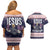 Jesus Has Your Back Jiu Jitsu Christmas Couples Matching Off Shoulder Short Dress and Hawaiian Shirt Funny Xmas Holiday Patterns - Wonder Print Shop