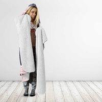 Jesus Has Your Back Jiu Jitsu Christmas Hooded Blanket Funny Xmas Holiday Patterns - Wonder Print Shop