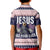Jesus Has Your Back Jiu Jitsu Christmas Kid Polo Shirt Funny Xmas Holiday Patterns - Wonder Print Shop