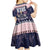 Jesus Has Your Back Jiu Jitsu Christmas Kid Short Sleeve Dress Funny Xmas Holiday Patterns - Wonder Print Shop
