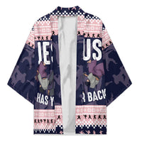 Jesus Has Your Back Jiu Jitsu Christmas Kimono Funny Xmas Holiday Patterns - Wonder Print Shop