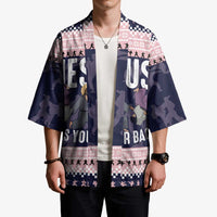 Jesus Has Your Back Jiu Jitsu Christmas Kimono Funny Xmas Holiday Patterns - Wonder Print Shop