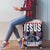Jesus Has Your Back Jiu Jitsu Christmas Luggage Cover Funny Xmas Holiday Patterns - Wonder Print Shop
