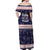 Jesus Has Your Back Jiu Jitsu Christmas Off Shoulder Maxi Dress Funny Xmas Holiday Patterns - Wonder Print Shop