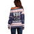 Jesus Has Your Back Jiu Jitsu Christmas Off Shoulder Sweater Funny Xmas Holiday Patterns - Wonder Print Shop