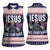 Jesus Has Your Back Jiu Jitsu Christmas Women Sleeveless Polo Shirt Funny Xmas Holiday Patterns - Wonder Print Shop