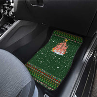 Flamingo Christmas Tree Christmas Car Mats Funny Xmas Holiday Patterns - Wonder Print Shop