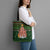 Flamingo Christmas Tree Christmas Tote Bag Funny Xmas Holiday Patterns - Wonder Print Shop