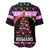 Flamingo Make Me Happy Christmas Baseball Jersey Funny Xmas Holiday Patterns - Wonder Print Shop