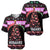 Flamingo Make Me Happy Christmas Baseball Jersey Funny Xmas Holiday Patterns - Wonder Print Shop