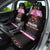 Flamingo Make Me Happy Christmas Car Seat Cover Funny Xmas Holiday Patterns - Wonder Print Shop