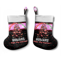 Flamingo Make Me Happy Christmas Stocking Funny Xmas Holiday Patterns - Wonder Print Shop