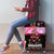 Flamingo Make Me Happy Christmas Luggage Cover Funny Xmas Holiday Patterns - Wonder Print Shop