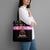 Flamingo Make Me Happy Christmas Tote Bag Funny Xmas Holiday Patterns - Wonder Print Shop