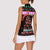 Flamingo Make Me Happy Christmas Women Sleeveless Polo Shirt Funny Xmas Holiday Patterns - Wonder Print Shop