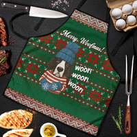 Great Dane Woofmas Christmas Apron Funny Xmas Holiday Patterns - Wonder Print Shop