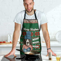 Great Dane Woofmas Christmas Apron Funny Xmas Holiday Patterns - Wonder Print Shop