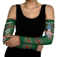 Great Dane Woofmas Christmas Arm Sleeves Funny Xmas Holiday Patterns - Wonder Print Shop