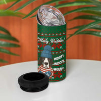Great Dane Woofmas Christmas 4 in 1 Can Cooler Tumbler Funny Xmas Holiday Patterns - Wonder Print Shop