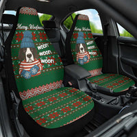 Great Dane Woofmas Christmas Car Seat Cover Funny Xmas Holiday Patterns - Wonder Print Shop