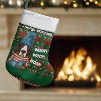 Great Dane Woofmas Christmas Stocking Funny Xmas Holiday Patterns - Wonder Print Shop