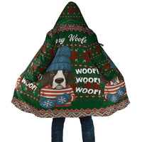 Great Dane Woofmas Christmas Cloak Funny Xmas Holiday Patterns - Wonder Print Shop