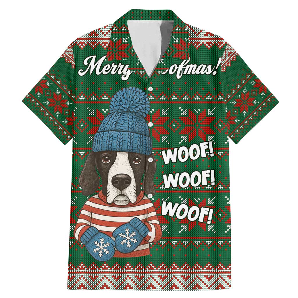Great Dane Woofmas Christmas Family Matching Mermaid Dress and Hawaiian Shirt Funny Xmas Holiday Patterns - Wonder Print Shop