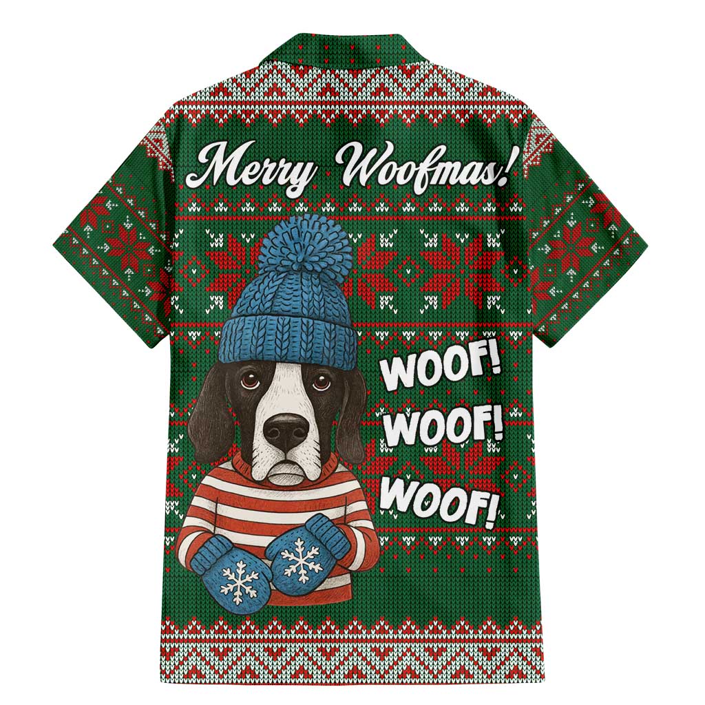 Great Dane Woofmas Christmas Family Matching Mermaid Dress and Hawaiian Shirt Funny Xmas Holiday Patterns - Wonder Print Shop