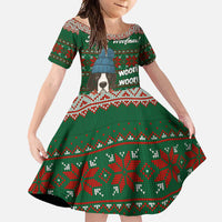 Great Dane Woofmas Christmas Family Matching Off Shoulder Maxi Dress and Hawaiian Shirt Funny Xmas Holiday Patterns - Wonder Print Shop