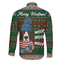 Great Dane Woofmas Christmas Family Matching Puletasi and Hawaiian Shirt Funny Xmas Holiday Patterns - Wonder Print Shop