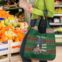 Great Dane Woofmas Christmas Grocery Bag Funny Xmas Holiday Patterns - Wonder Print Shop