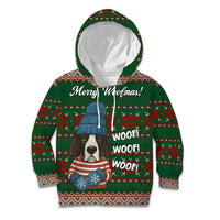 Great Dane Woofmas Christmas Kid Hoodie Funny Xmas Holiday Patterns - Wonder Print Shop