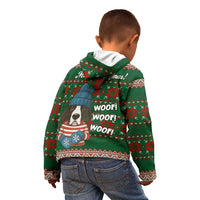 Great Dane Woofmas Christmas Kid Hoodie Funny Xmas Holiday Patterns - Wonder Print Shop