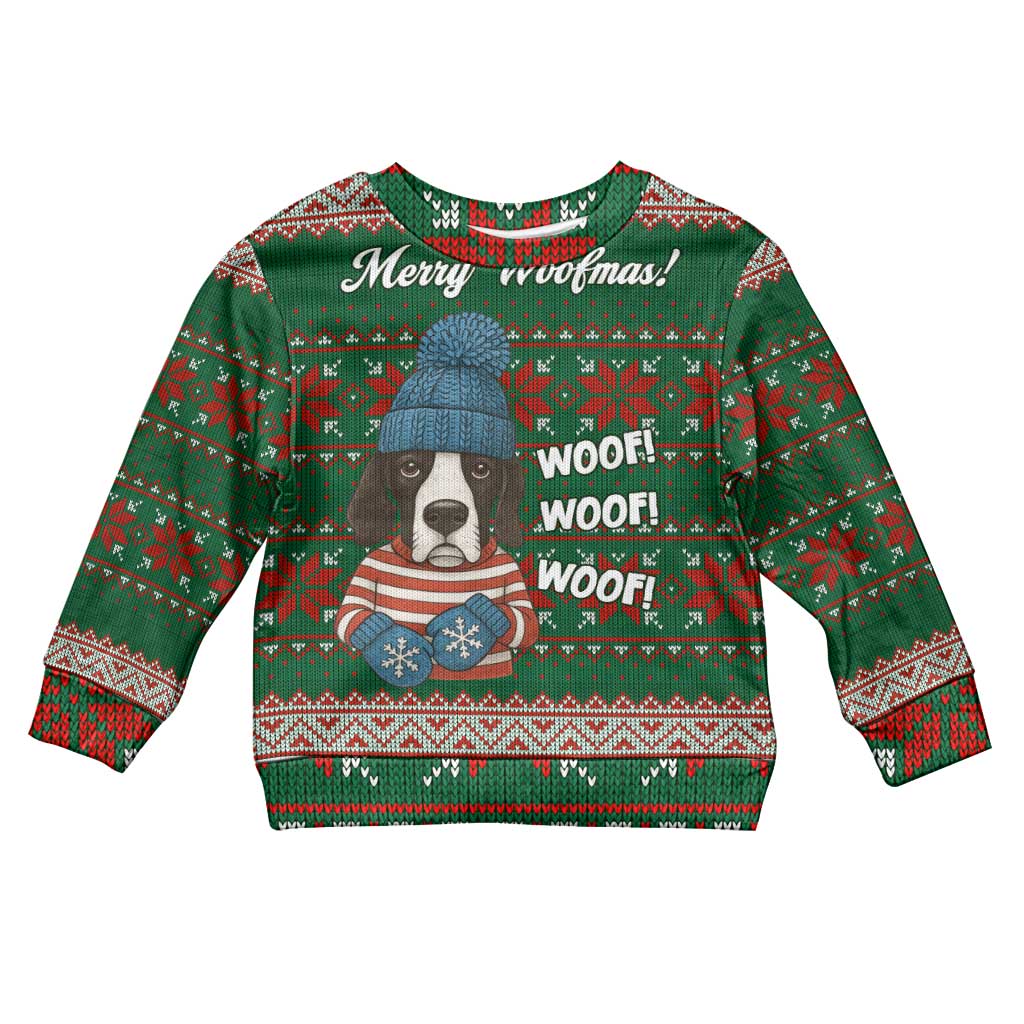 Great Dane Woofmas Christmas Kid Ugly Christmas Sweater Funny Xmas Holiday Patterns - Wonder Print Shop