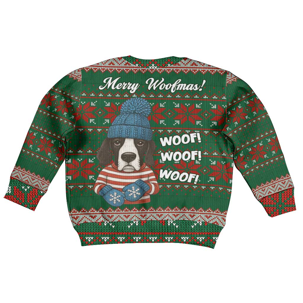 Great Dane Woofmas Christmas Kid Ugly Christmas Sweater Funny Xmas Holiday Patterns - Wonder Print Shop